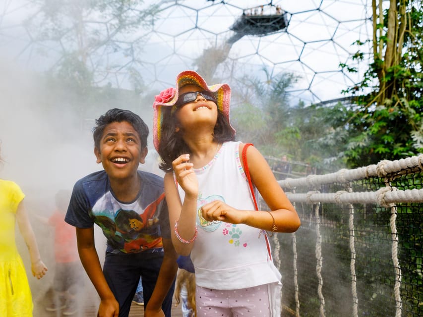 Cornwall: Eden Project Entry Ticket - Outdoor gardens, art, and the wider site