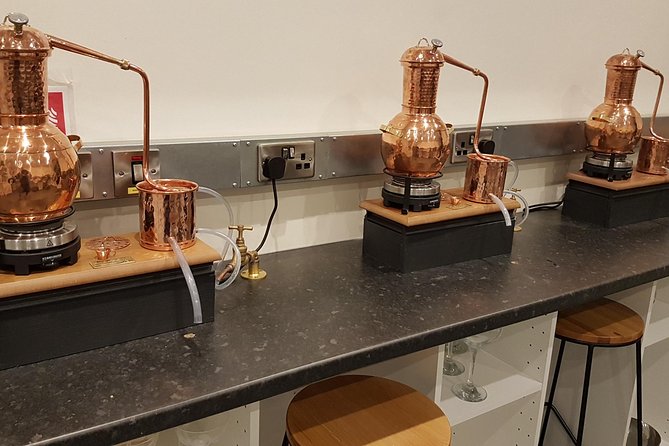 Distill a bottle of Gin on mini copper stills - Your own mini copper still