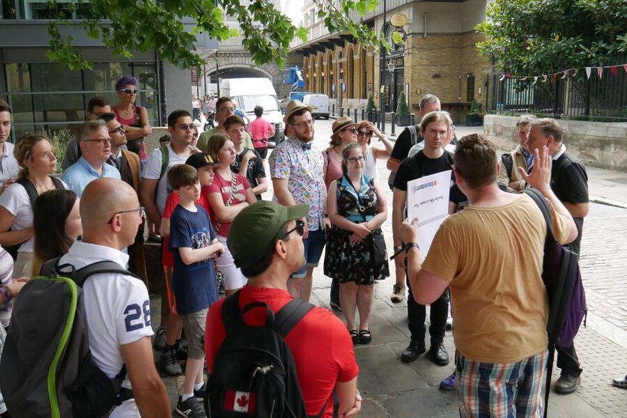 Doctor Who London Walking Tour - The walking pace and physical effort