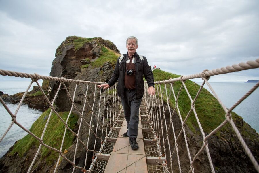 Dublin: Giant's Causeway & Glens of Antrim Day Tour - Dunluce Castle is a striking photo stop
