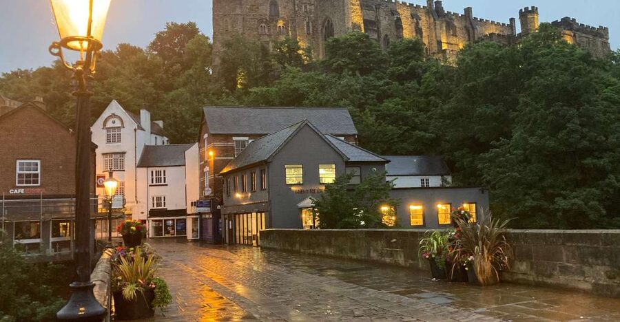 Durham History Tour - Two historic bridges and the riverside paths