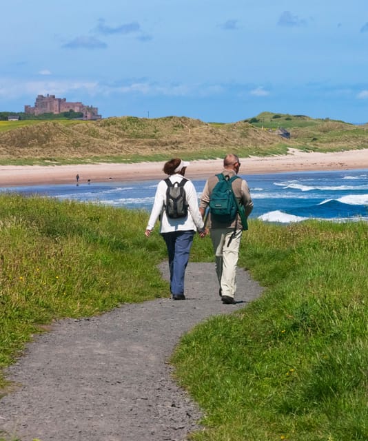 Edinburgh: Bamburgh Castle, Northumberland and Alnwick Trip - Holy Island and the causeway crossing