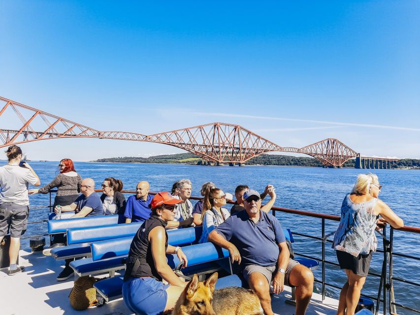 Edinburgh: 'Firth of Forth' Three Bridges Sightseeing Cruise - Inchcolm Abbey is worth the extra cost