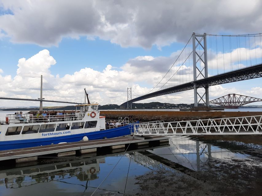 Edinburgh: 'Firth of Forth' Three Bridges Sightseeing Cruise - Commentary gives the bridges some meaning
