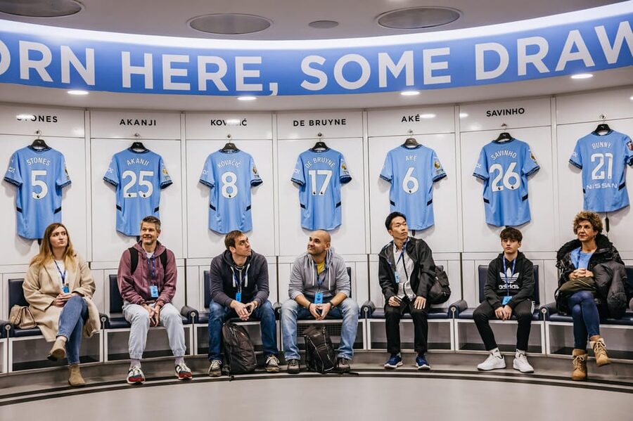 Etihad Stadium: The Manchester City Stadium Tour - Inside the home dressing room