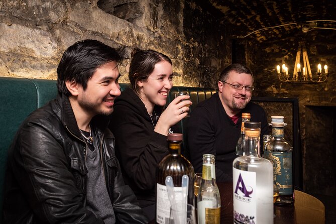 Evolution of Gin and Underground Gin Tasting in Edinburgh | 1hr - Practical details for planning your hour
