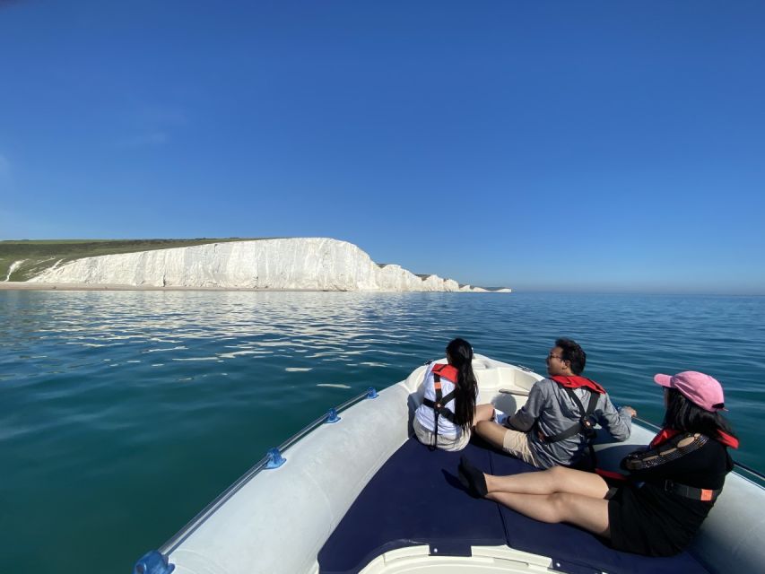 From Brighton: Seven Sisters Boat Tour - Why the Seven Sisters look different from a boat