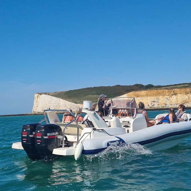 From Brighton: Seven Sisters Boat Tour - The lively ride back to Newhaven
