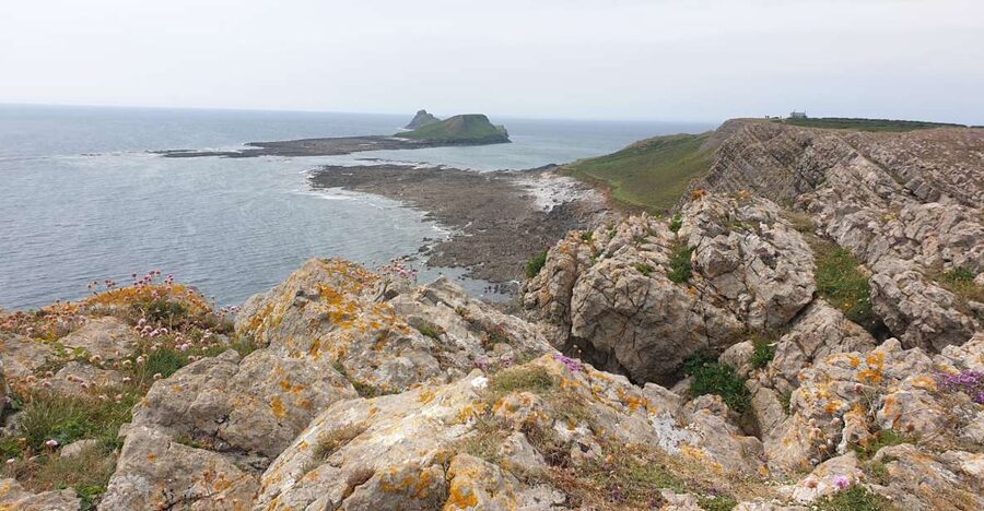 From Cardiff: Mumbles and Gower Peninsular Tour - The Langland Bay to Caswell Bay walk