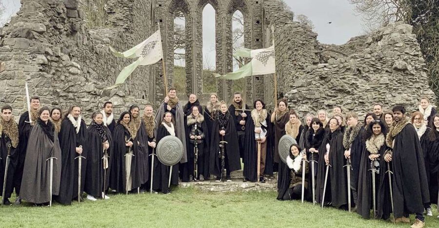 From Dublin: Game of Thrones Winterfell Locations Tour - Tollymore Forest and the direwolf pups