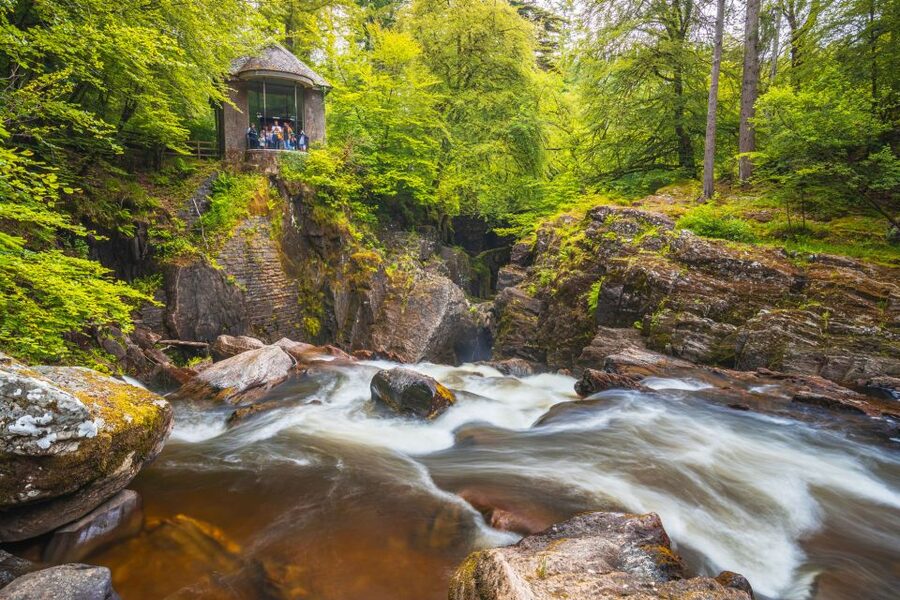 From Edinburgh: Full Day Scottish Highlands and Whisky Tour - The return drive and the Forth Bridge