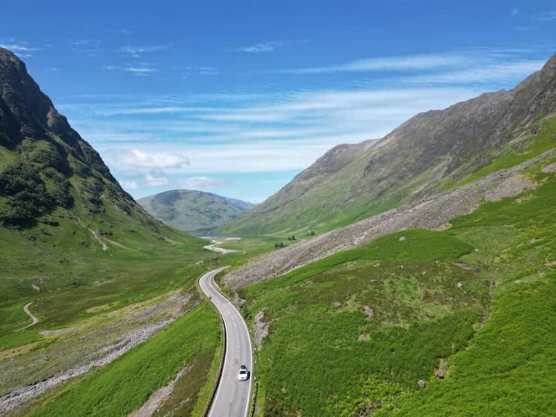 From Edinburgh: Glenfinnan Viaduct, Glencoe & Highlands Tour - Balquhidder, Callander, and the first Highland break