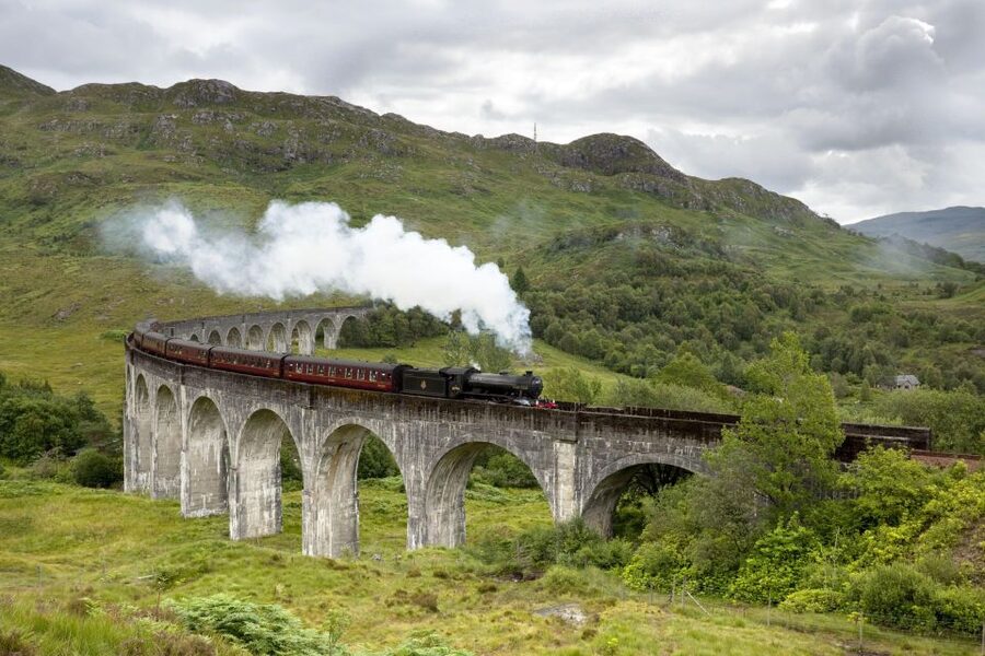 From Edinburgh: Scottish Highlands & Isle of Skye 5-Day Tour - Day two: Glen Coe, Fort William, and the Glenfinnan view