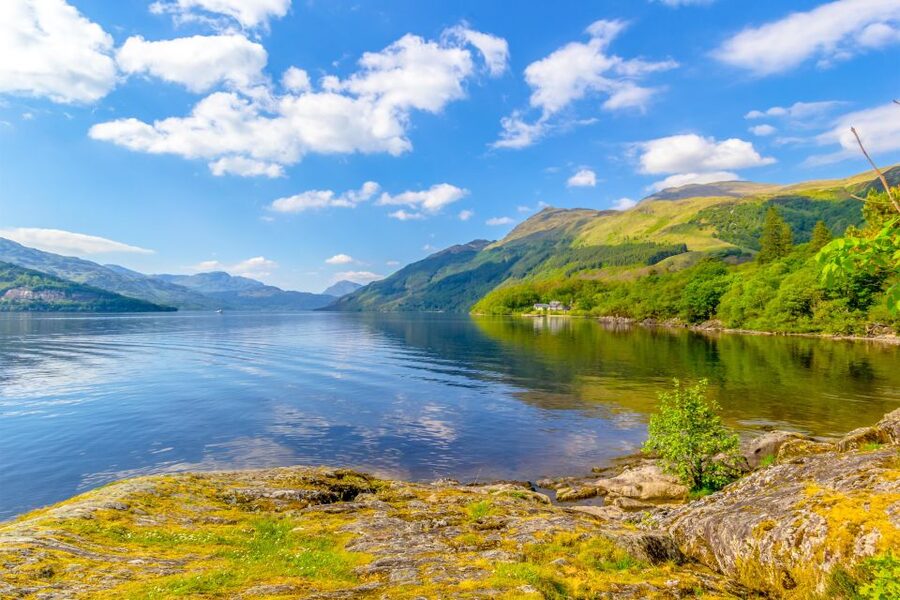 From Glasgow: Loch Lomond, Trossachs & Stirling Castle Tour - Loch Lomond Shores and the road into the Trossachs