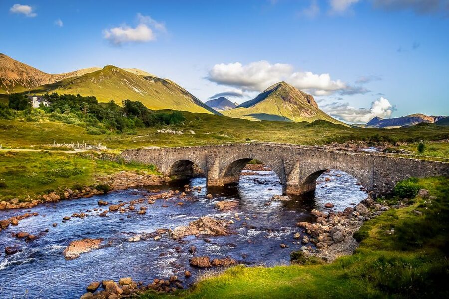 From Inverness: Isle of Skye and Fairy Pools Day Trip - Crossing the Skye Bridge into Kyleakin