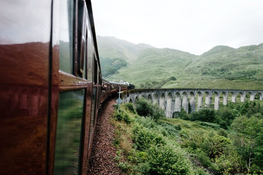 From Inverness: Jacobite Steam Train and Highlands Tour - The Commando Memorial and Ben Nevis views