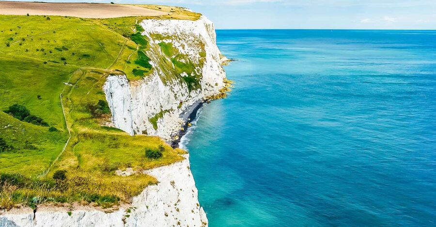 From London: White Cliffs of Dover and Canterbury Day Trip - Standing above the English Channel at Dover