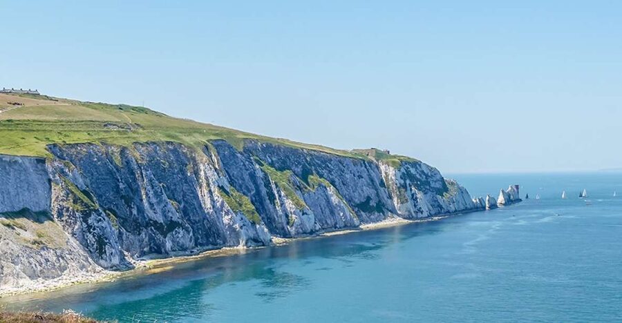 From Portsmouth: Isle of Wight Day Tour by Bus and Ferry - Leaving Portsmouth by Wightlink ferry