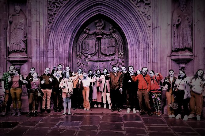 Fully guided Bristol Ghost Tours - Bristol Cathedral sets the mood