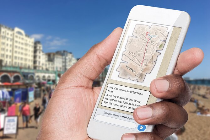 Fun, Flexible Treasure Hunt Around Brighton with Cryptic Clues & Hidden Gems - Brighton becomes the puzzle