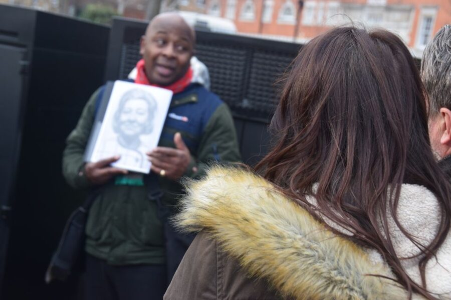 Gangster London Walking Tour with Actor Vas Blackwood - Vas Blackwood brings film and crime together