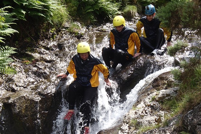 Ghyll Scrambling Water Adventure in the Lake District - Entering Stonycroft Ghyll