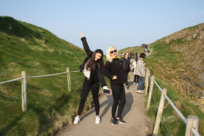 Giant's Causeway Day Tour and Belfast City Tour 1 Day Pass - Carrickfergus Castle begins the coastal day