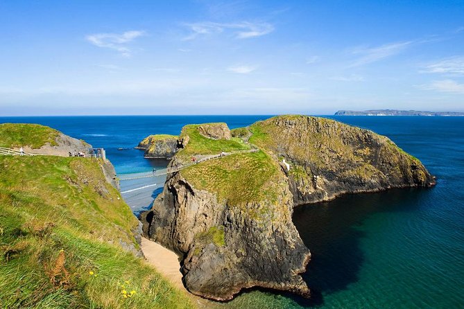 Giant's Causeway Full Day Tour from Belfast - Dunluce Castle on the cliff edge