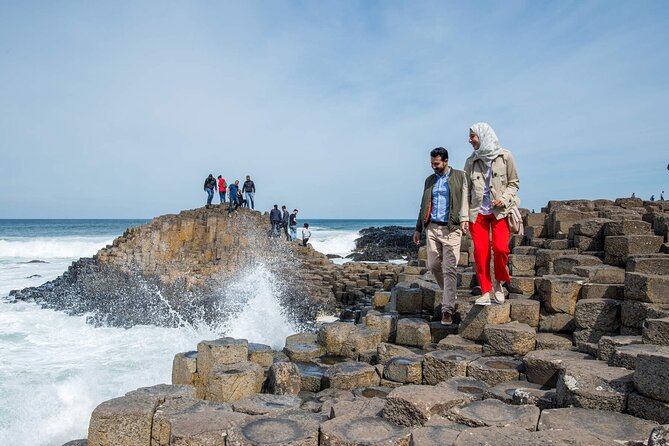 Giants Causeway & Castles Tour from Belfast: Guided tour - Dunluce Castle delivers the big coastal drama