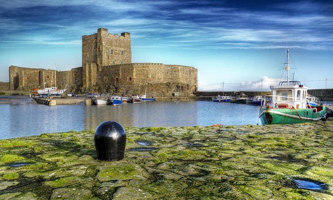 Giants Causeway, Rope Bridge, Carrickfergus Castle and Dark Hedges Tour - Carrickfergus Castle and the start of the north coast