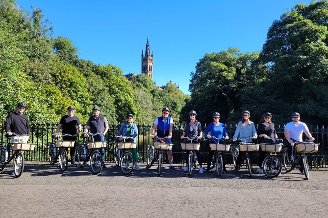 Glasgow Highlights Bike or Ebike Tour - The Glasgow University climb is worth the effort