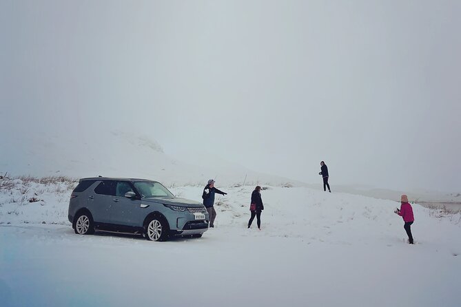 Glencoe & Highlands: Private Land Rover Tour - The Green Welly Stop keeps the long drive comfortable
