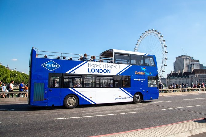 Gray Line London Hop-On Hop-Off Bus Tour with Optional Cruise - Kensington, museums, Hyde Park, and Notting Hill