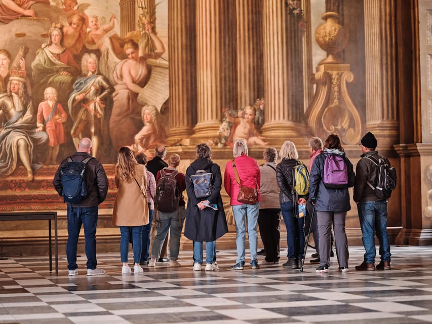 Greenwich: Painted Hall Entry and Old Royal Naval College - The story beneath the artwork