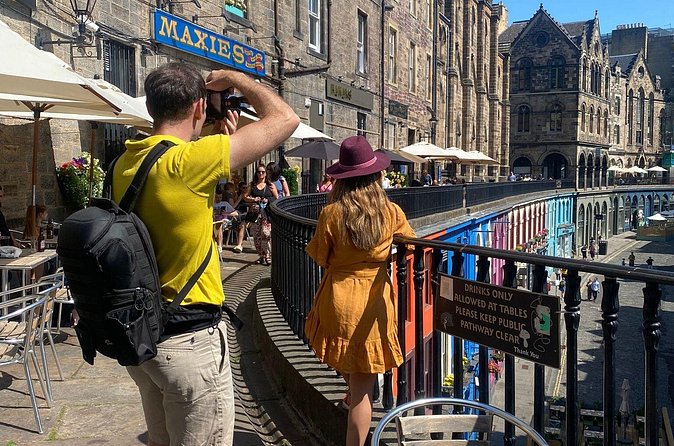 Guided 60-Minute Photography and sightseeing Tour in Edinburgh - What you’ll learn with a phone or personal camera
