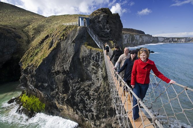 Guided Day Tour: Giant's Causeway from Belfast - Dunluce Castle from the roadside