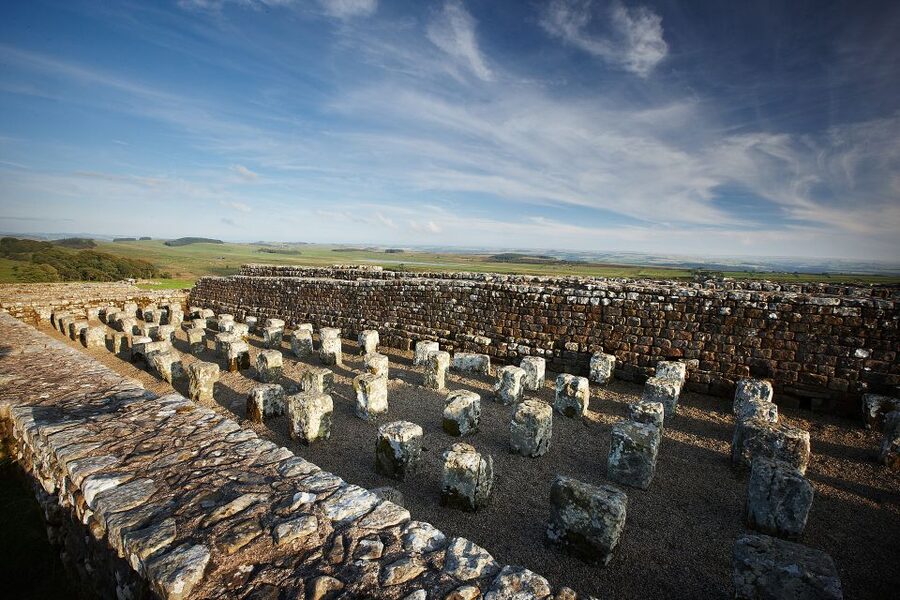 Hadrian's Wall: Housesteads Roman Fort Entry Ticket - Views, weather, and the feel of the site