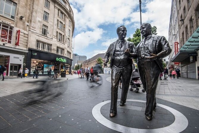 History Guided Tour of Liverpool and the Beatles - The official Beatles Statue at Canada Boulevard