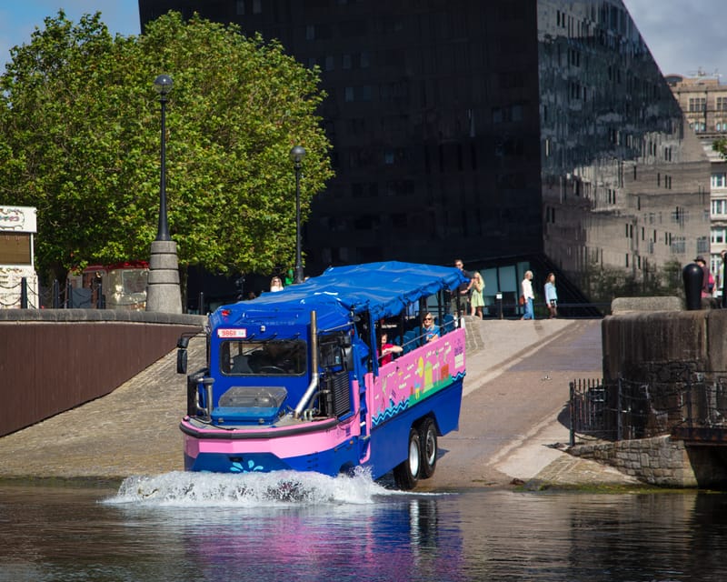 Liverpool: Amphibious Tour and Royal Albert Dock Splashdown - Key points to know before you book