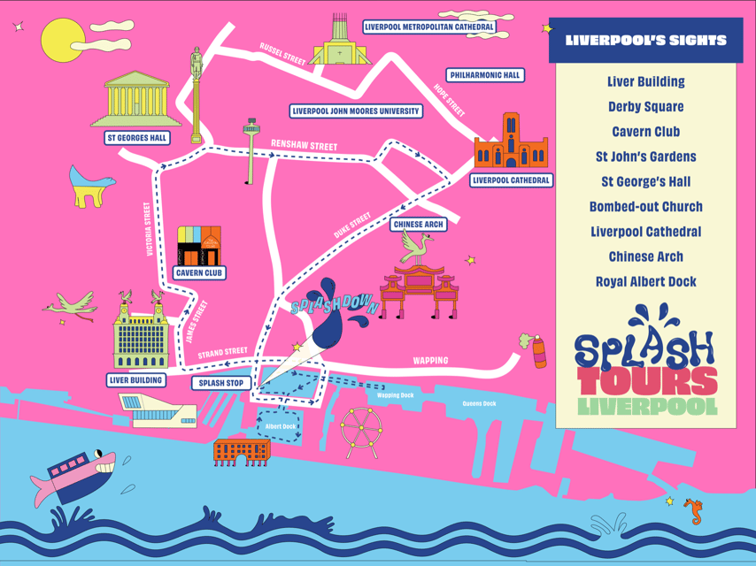 Liverpool: Amphibious Tour and Royal Albert Dock Splashdown - Guides, drivers, and the tone on board