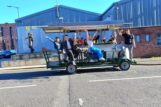 LIverpool beer or prosecco bike tour - Key points at a glance