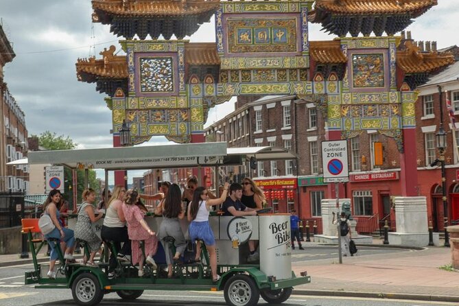 LIverpool beer or prosecco bike tour - Beer, prosecco, cups, and your playlist