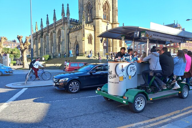 LIverpool beer or prosecco bike tour - The driver makes or breaks the hour