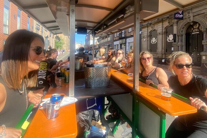 LIverpool beer or prosecco bike tour - Finishing at Love Lane Brewery and Cains Brewery Village