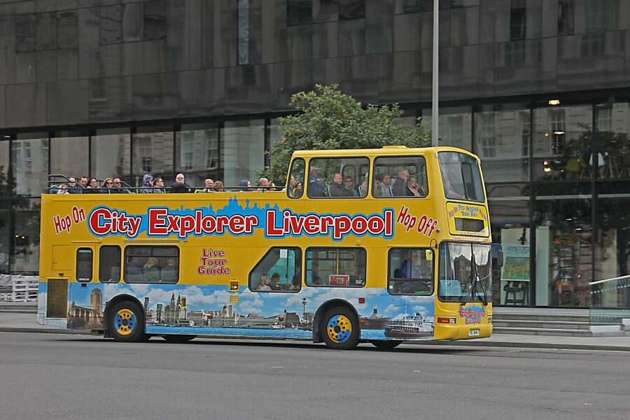 Liverpool City Explorer 24 hour hop-on hop-off Bus Tour - The two cathedrals along Hope Street