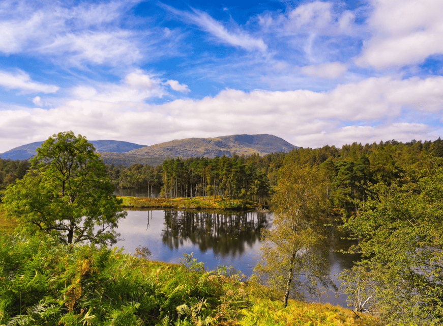 Liverpool: Lake District Tour with Lake Cruise & Train Ride - Tarn Hows, a short stop with a big view