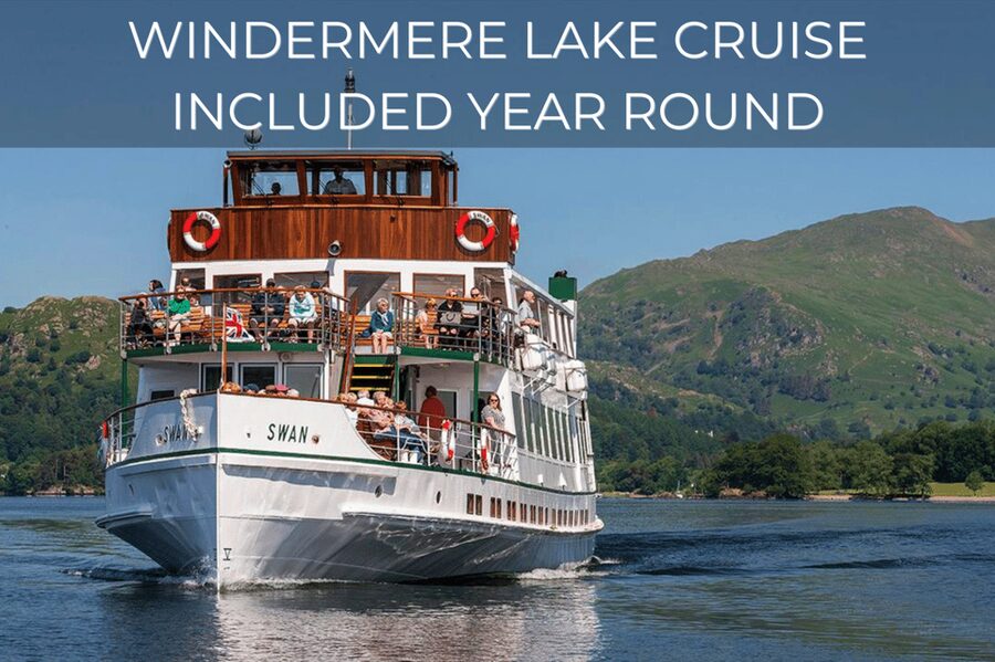 Liverpool: Lake District Tour with Lake Cruise & Train Ride - Lindeth Howe Hotel and the winter cream tea