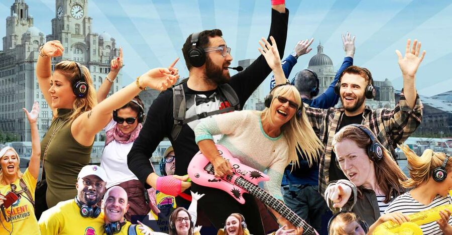 Liverpool: Silent Disco Adventure Tour - Getting started at The Club House