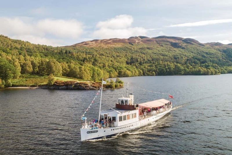 Loch Katrine – National Park Scenic Steamship Cruise - A ship with Clyde-built character