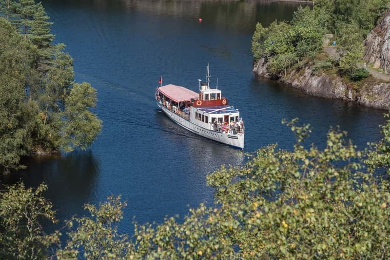 Loch Katrine – National Park Scenic Steamship Cruise - Meeting the Sir Walter Scott at Trossachs Pier